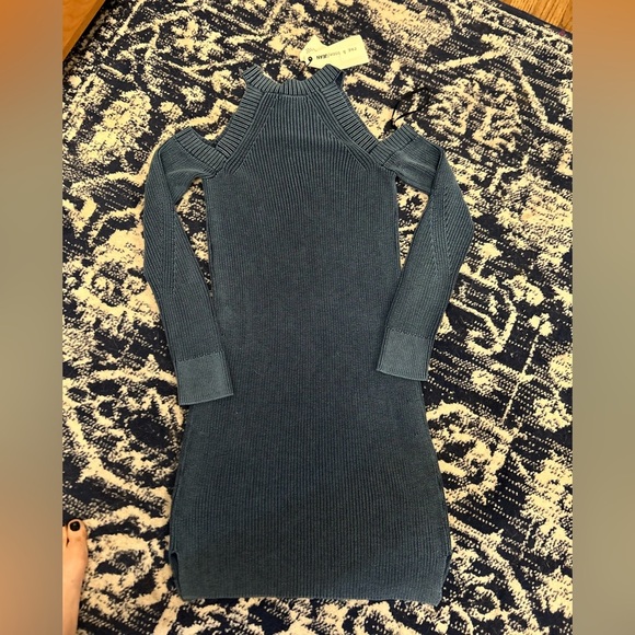 Rag & Bone Knit Cold Shoulder Dress - Picture 2 of 3